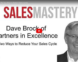 Dave Brock on The Two Ways to Reduce Sales Cycles  Posted on December, 2014  