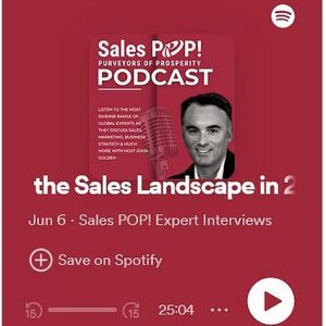 "Navigating The Sales Landscape In 2024,"  John Golden of SalesPop/Pipeliner Interviews Dave Brock  Posted on June, 2024  