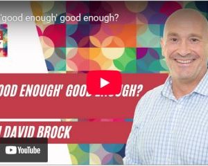 Is "Good Enough" Good Enough, Fred Copestake Sales Today Podcast Posted on January, 2026