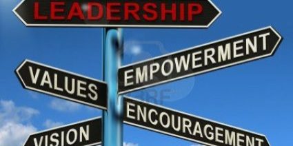 13564612-leadership-signpost-shows-vision-values-empowerment-and-encouragement